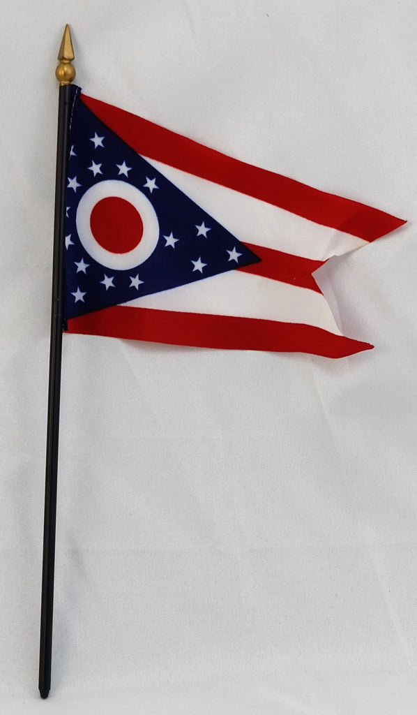 Ohio Flag (4" x 6") with stand
