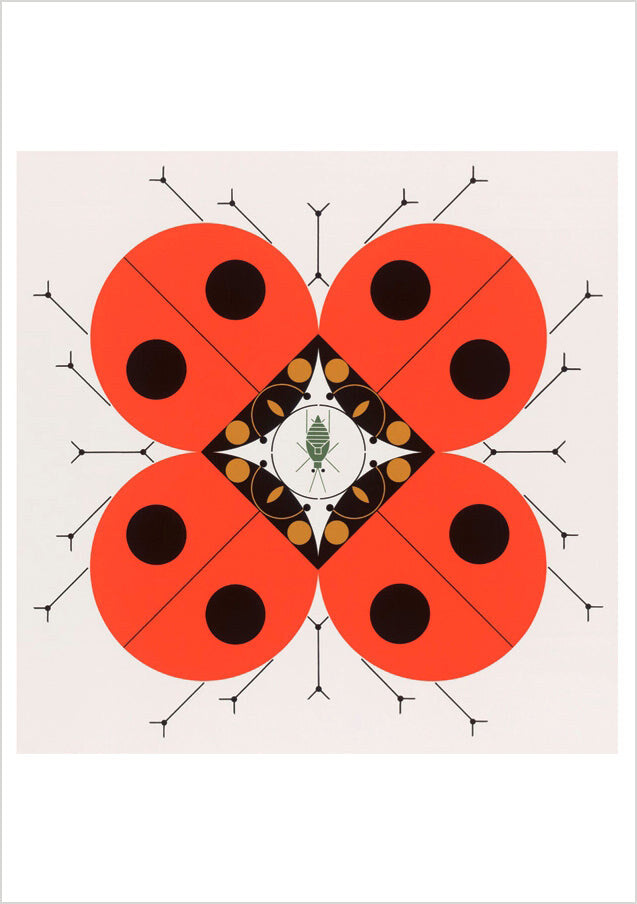 Charley Harper Ladybugs Notecards