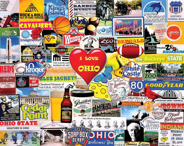 I Love Ohio Puzzle