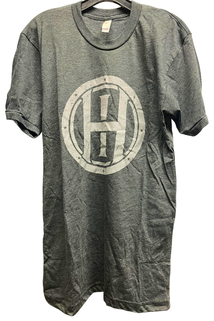 Circle Ohio T-shirt Grey