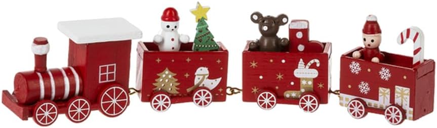 Wooden Christmas Train