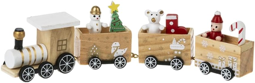 Wooden Christmas Train