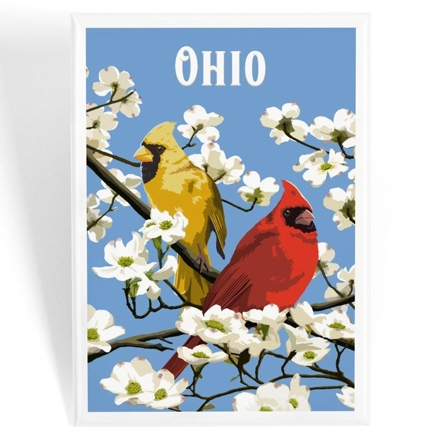 Ohio Cardinal Magnets