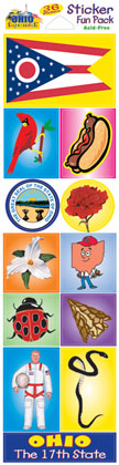 Ohio Sticker Fun Pack
