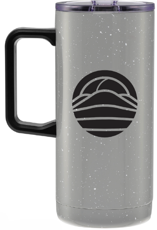 Speckled Stainless Travel Mug, 18oz