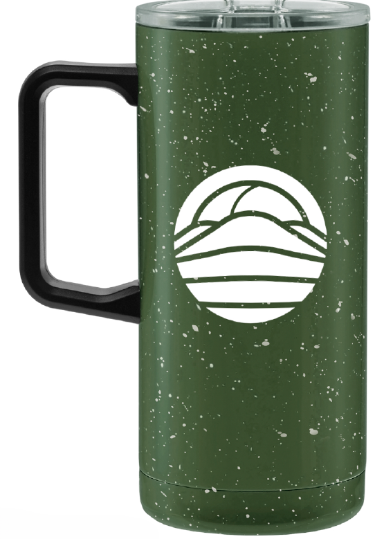 Speckled Stainless Travel Mug, 18oz