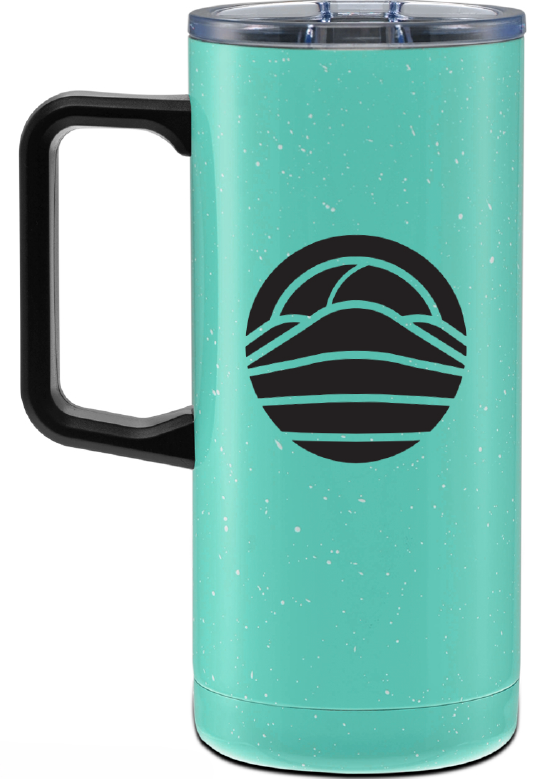 Speckled Stainless Travel Mug, 18oz