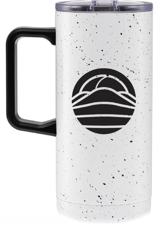 Speckled Stainless Travel Mug, 18oz