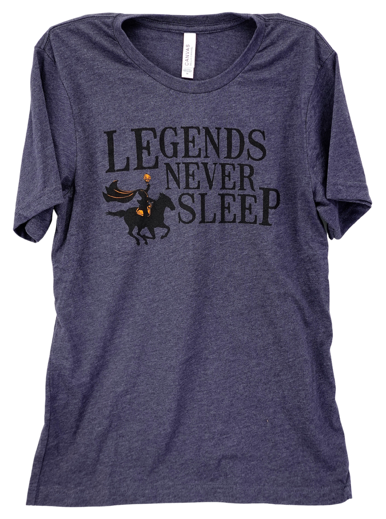 Legends Never Sleep T-shirt Adult shirt