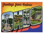 Ohio History Wooden Magnets
