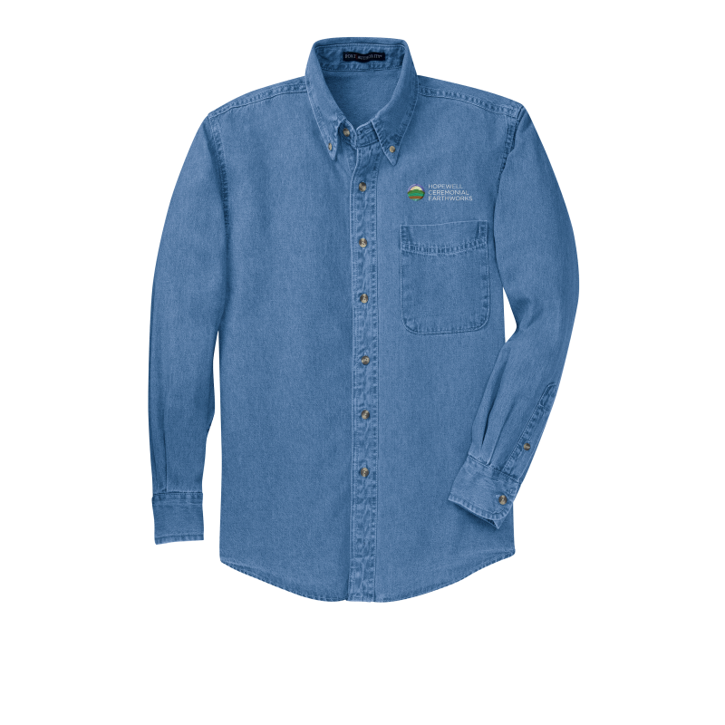 HCE Staff Denim Button Up