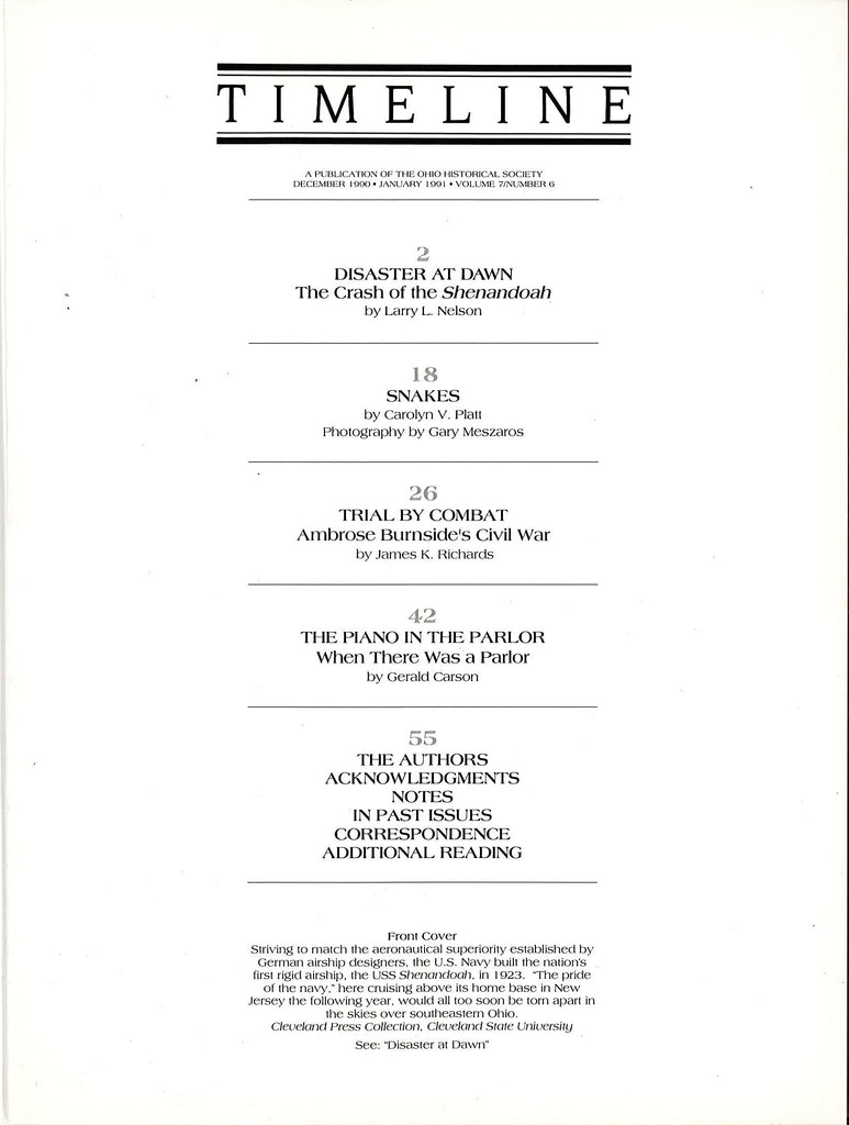 1990 Dec/Jan Timeline Magazine