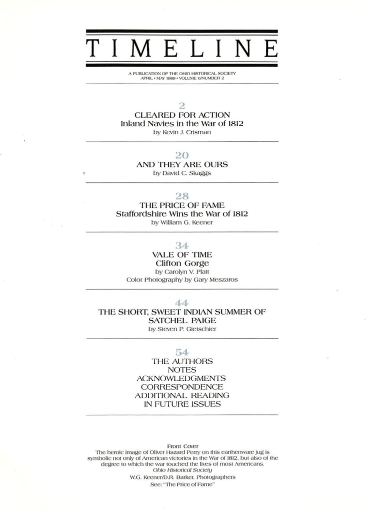 1989 Apr/May Timeline Magazine
