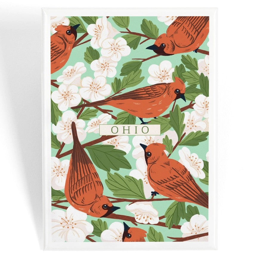 Ohio Cardinal Magnets