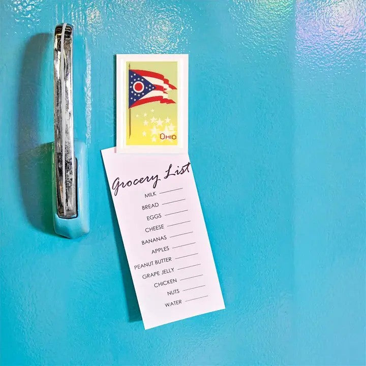 State of Ohio Flag Magnet