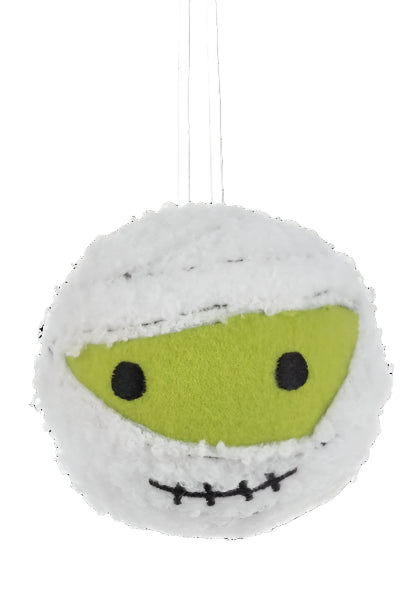 Stuffed Round Halloween Ornaments