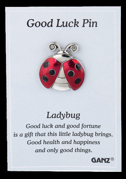Good Luck Charm Enamel Lapel Pins