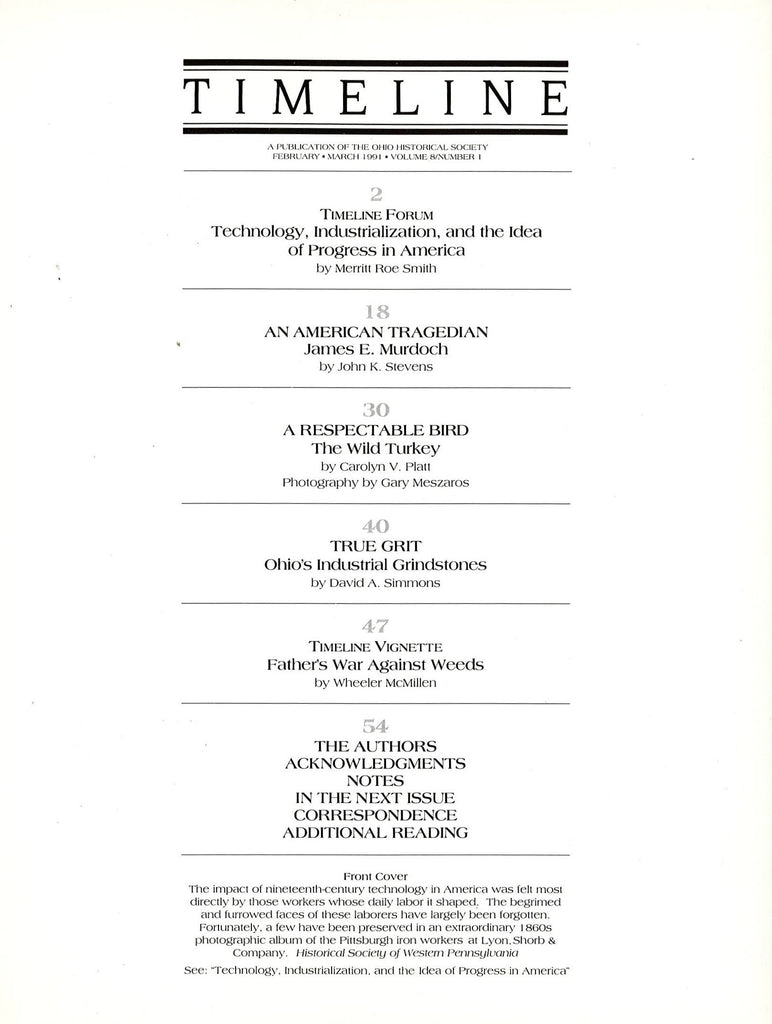 1991 Feb/March Timeline Magazine