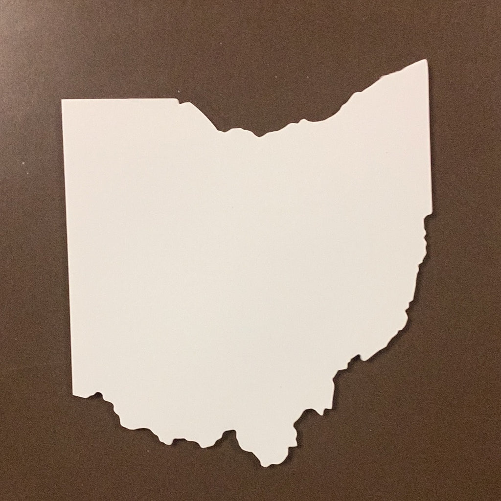 Pad of Ohio Shaped Paper