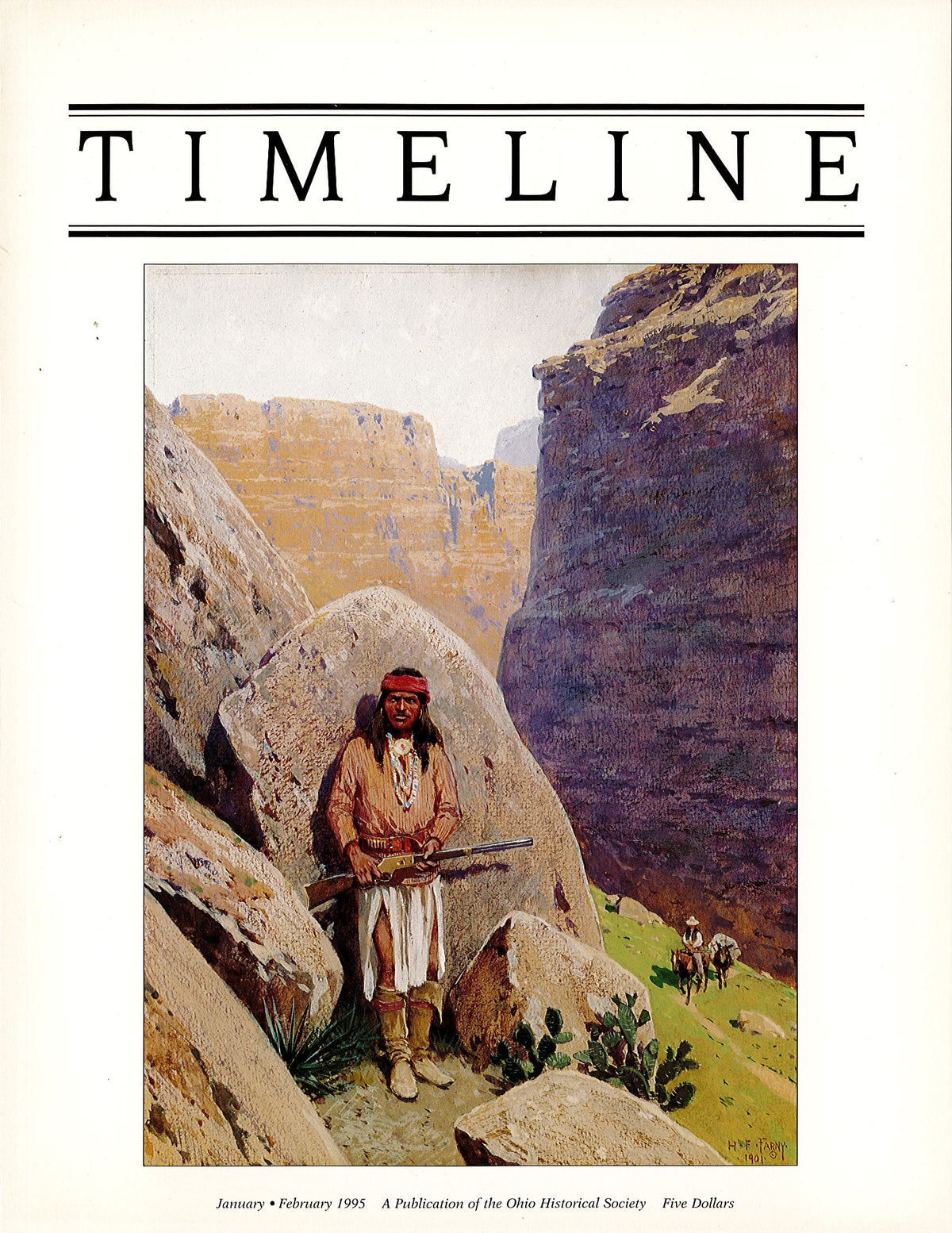 1995 Jan/Feb Timeline Magazine | Ohio History Store