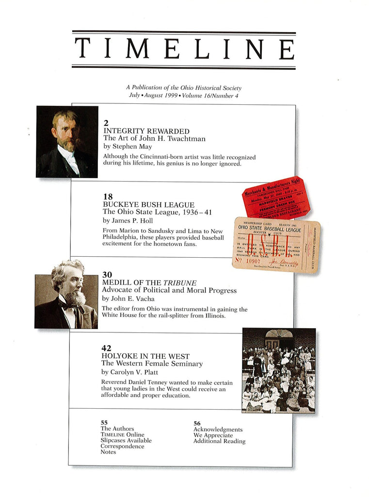 1999 July/Aug Timeline Magazine