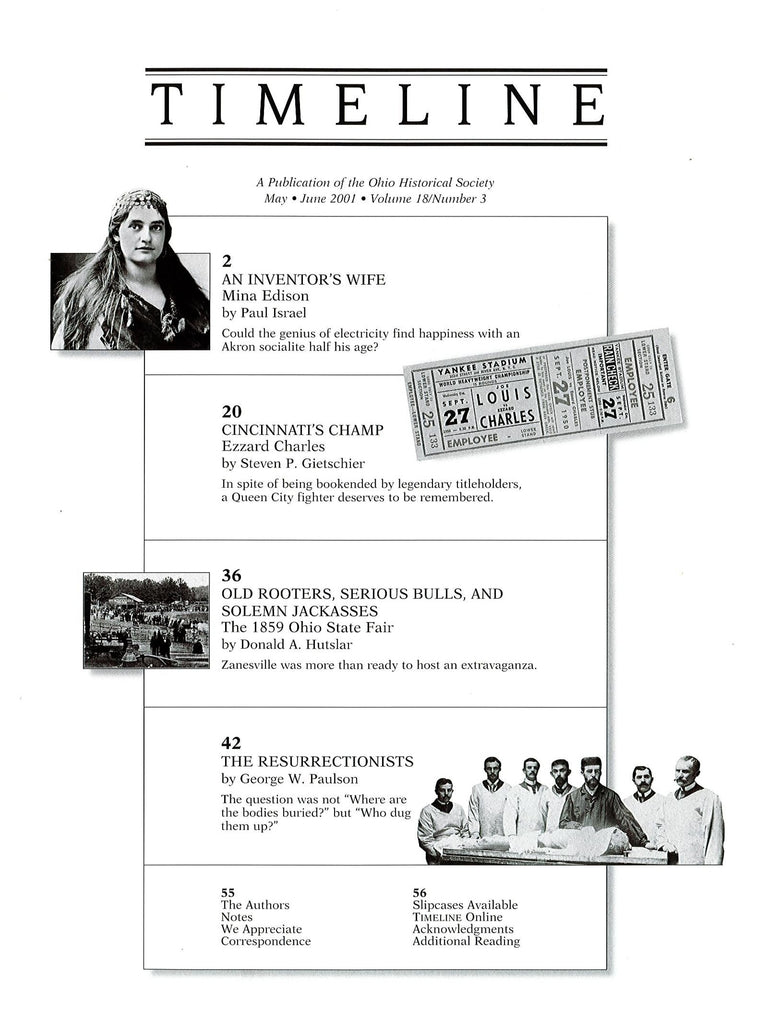 2001 May/June Timeline Magazine