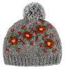 Knit Wool Pom Beanie