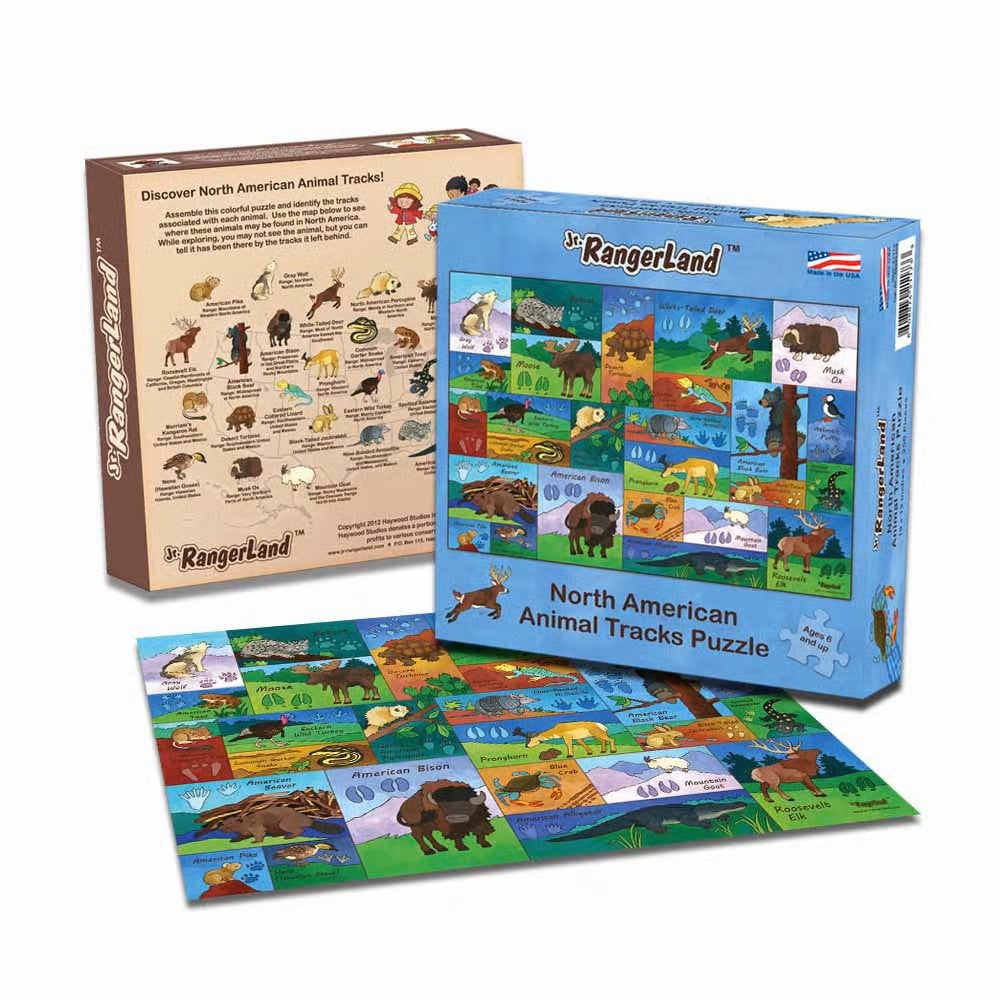 Animal Tracks Puzzle