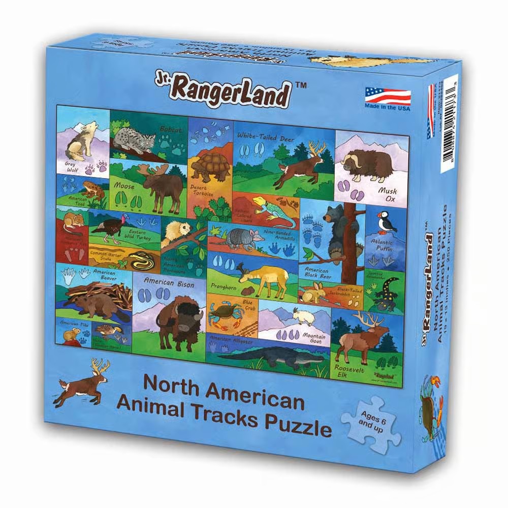 Animal Tracks Puzzle