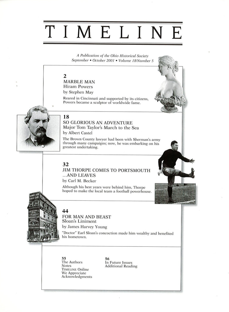 2001 Sept/Oct Timeline Magazine