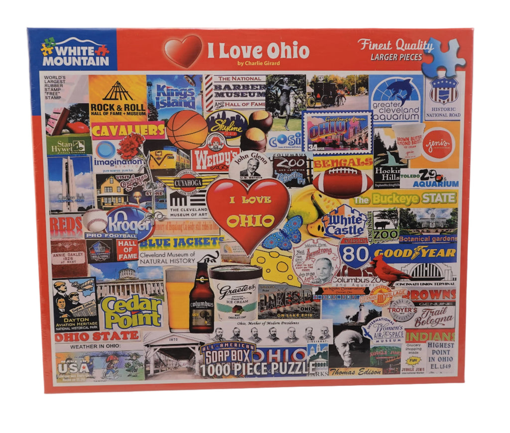 I Love Ohio Puzzle