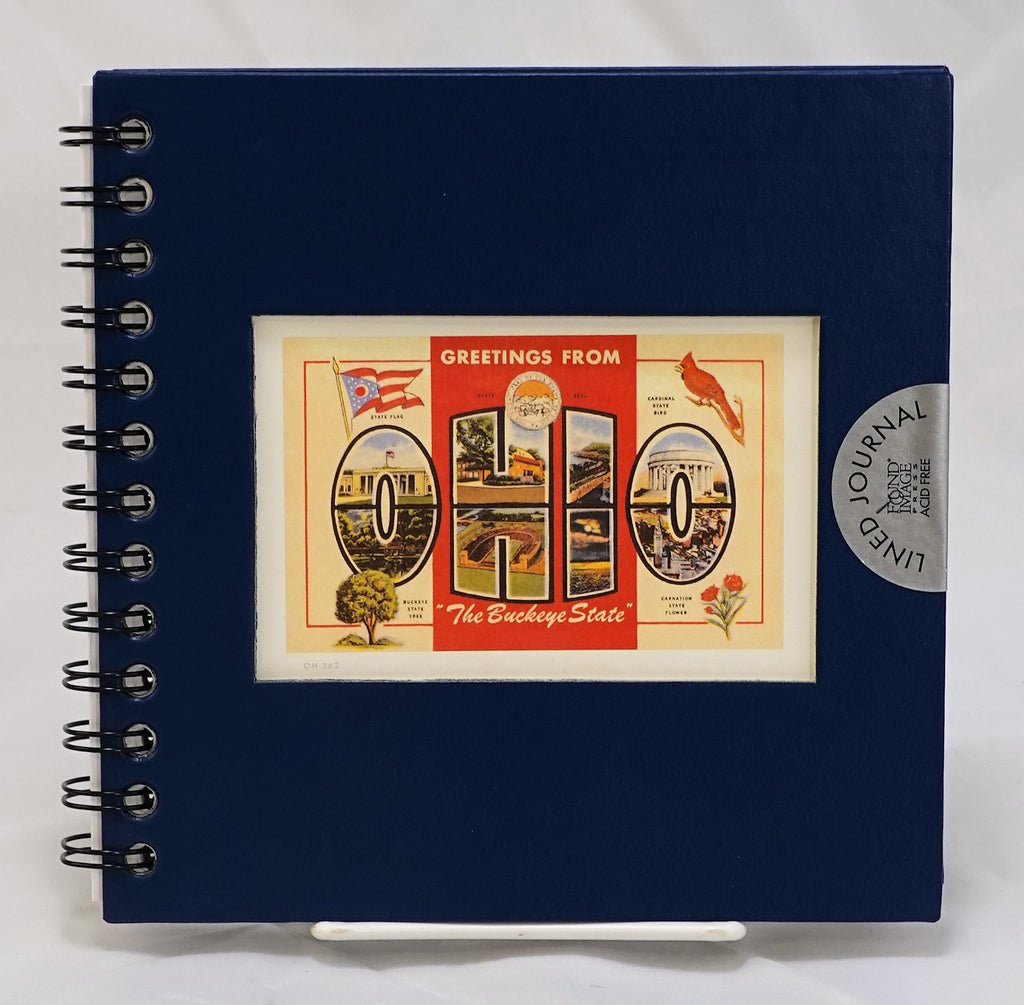 Vintage Ohio Postcard Journal