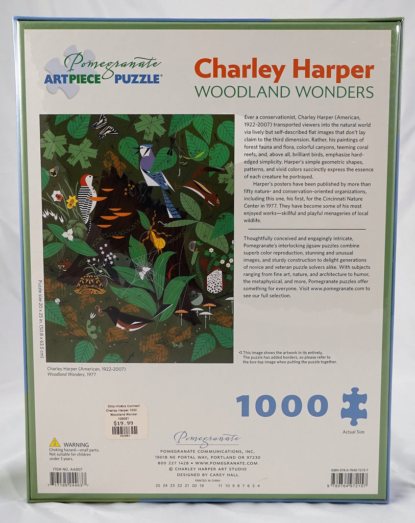 Charley Harper 1000 pc Puzzle