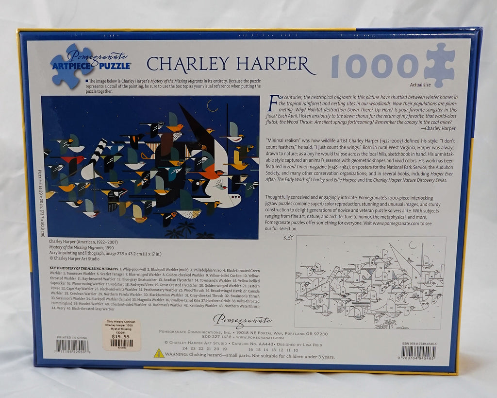 Charley Harper 1000 pc Puzzle