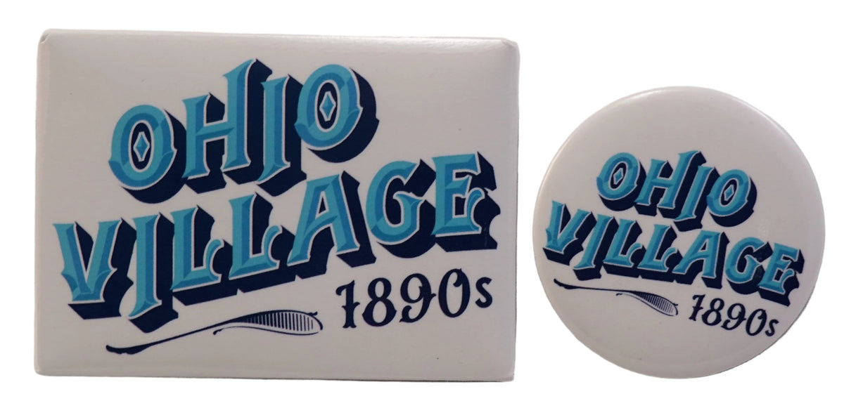 Ohio Village Magnet Rectangular | Ohio History Store